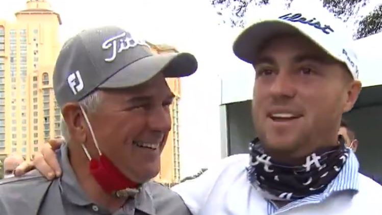 Justin Thomas and Dad win PNC Championship with Tiger Woods and son Charlie 7th